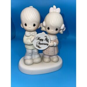 Vintage Precious Moments Happy Anniversary Figurine • E-2853‎ • 1983 Enesco